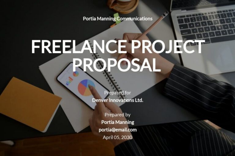 Printable Free Freelancer Proposal Templates 24 Download In Word Pages ...