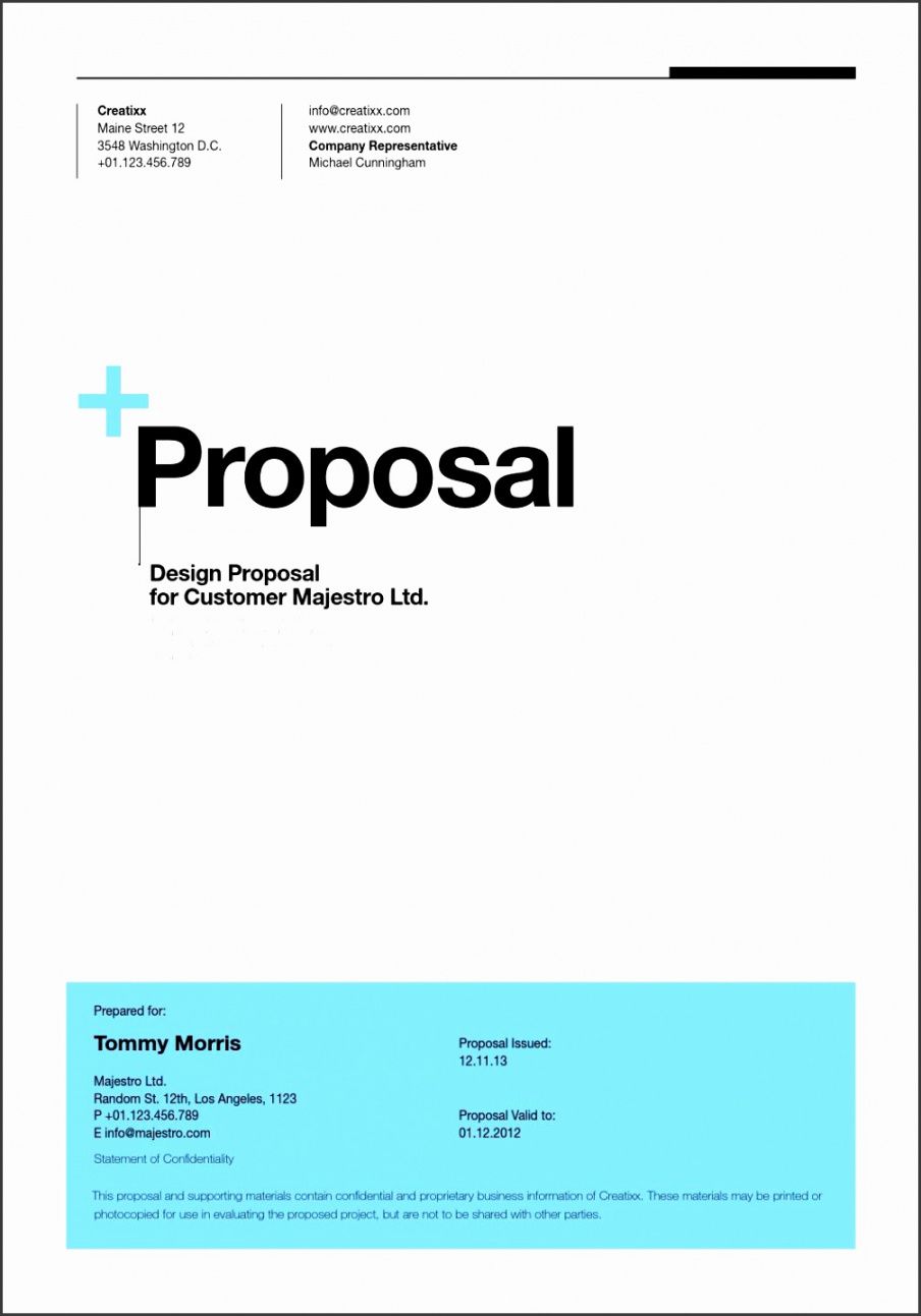 printable sample business proposal template  creative template ideas business process change proposal template