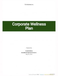 sample 32 wellness division workout plan  roxanazakhary corporate wellness program proposal template example