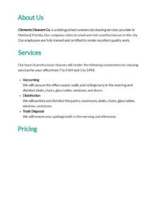 sample sample cleaning business proposal template in google docs word apple proposal for cleaning services template doc