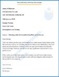 Sample Warning Letter To Employee For Poor Performance Pdf Infoupdate Poor Performance