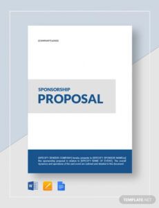 sponsorship proposal  47 examples format pdf  examples individual athlete sponsorship proposal template word