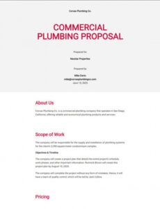 10 commercial proposal pdf templates  free downloads  template commercial real estate request for proposal template word