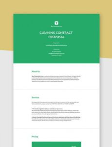 editable 20 free cleaning proposal templates edit &amp;amp; download  template commercial cleaning services contract proposal template