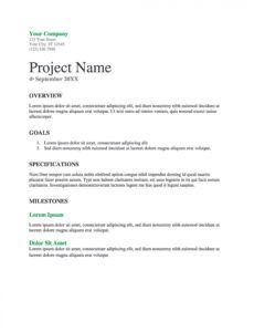 editable 43 professional project proposal templates  template lab project management project proposal template doc