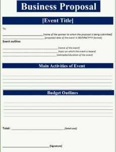 editable free proposal templates for word  sfiveband price proposal service proposal template pdf