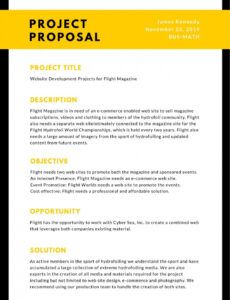 editable it project proposal template  sfiveband project management project proposal template doc