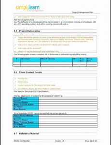 free construction project management report template  form  resume construction project management proposal template