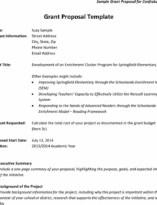 free free grant proposal template database one page grant proposal template pdf