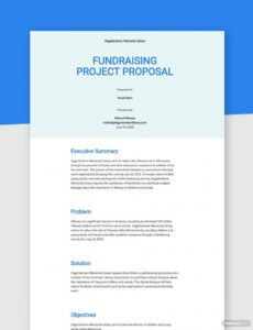 free non profit project proposal template  google docs word apple pages  template proposal for nonprofit organizations template word