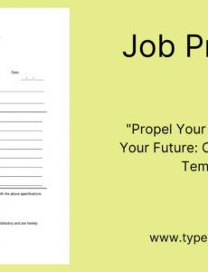 free printable job proposal templates word pdf construction cleaning new job position proposal template example