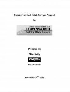 free real estate proposal  35 examples format google docs word pages pdf commercial real estate request for proposal template