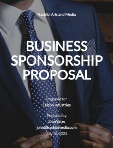 free sponsor proposal template mma fighter sponsorship proposal template doc