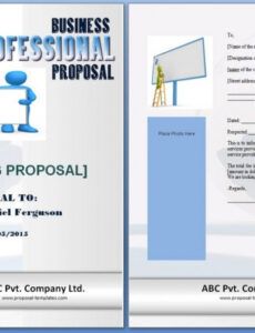 printable advertising proposal template  formats examples in word excel advertising request for proposal template doc