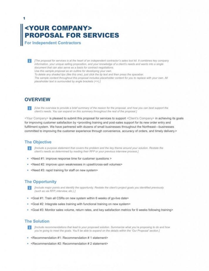 printable download a free business proposal template  formfactory price proposal service proposal template