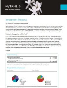 printable investor proposal template  parahyena investment request for proposal template excel