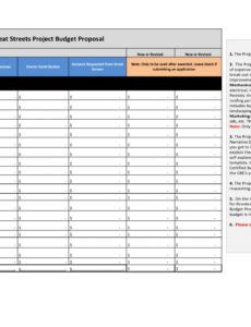 sample 50 free budget proposal templates word &amp;amp; excel  templatelab fire department budget proposal template example