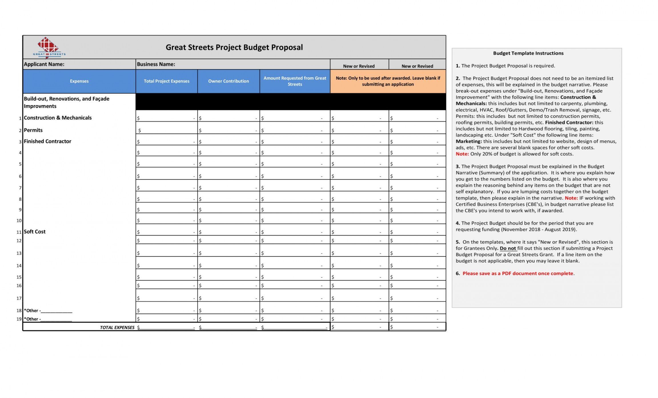 sample 50 free budget proposal templates word &amp;amp; excel  templatelab fire department budget proposal template example