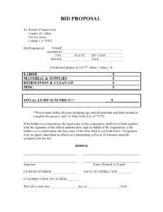 sample bid proposal template law firm legal proposal template word