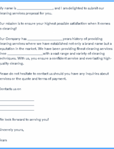 sample free cleaning proposal template to win more clients commercial cleaning services contract proposal template doc