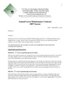 sample free landscape bid proposal template landscaping request for proposal template word