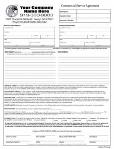 sample pest1007 pest control commerical service agreement pest control bid proposal template doc