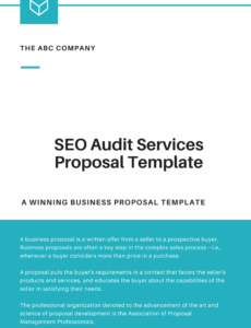 seo audit services proposal template  rfply  proposal templates audit request for proposal template doc