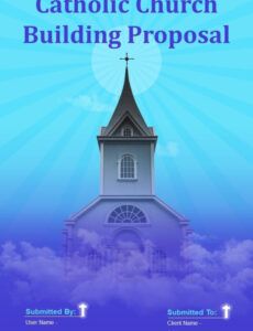 Blank Church Event Proposal Template Pdf Sample