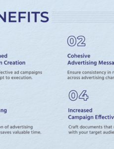 Custom Advertising Campaign Proposal Template Word Sample