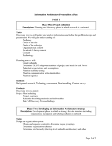 Editable Architects Fee Proposal Template Doc