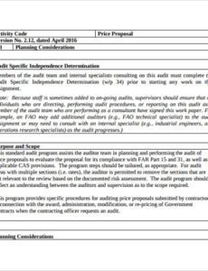 Editable Sales Pricing Proposal Template Pdf