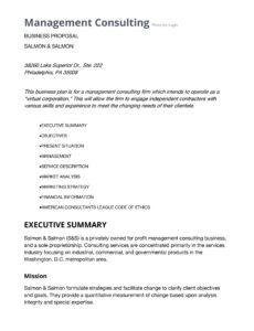 Free Blank Accounting Fee Proposal Template Word Sample