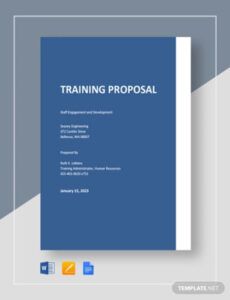 Free Blank Skills Development Proposal Template Word