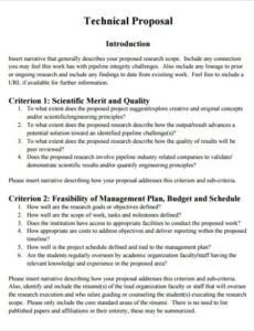 Printable Engineering Consulting Proposal Template Doc