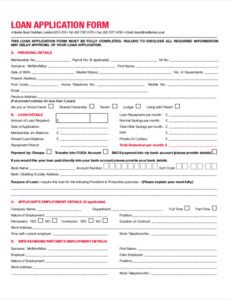 Printable Personal Loan Proposal Template Pdf