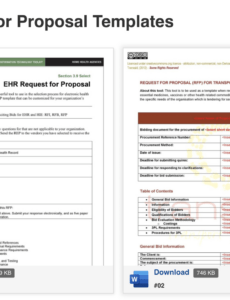 Blank Engineering Services Proposal Template