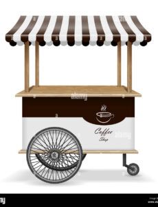 Blank Food Cart Business Proposal Template  Sample