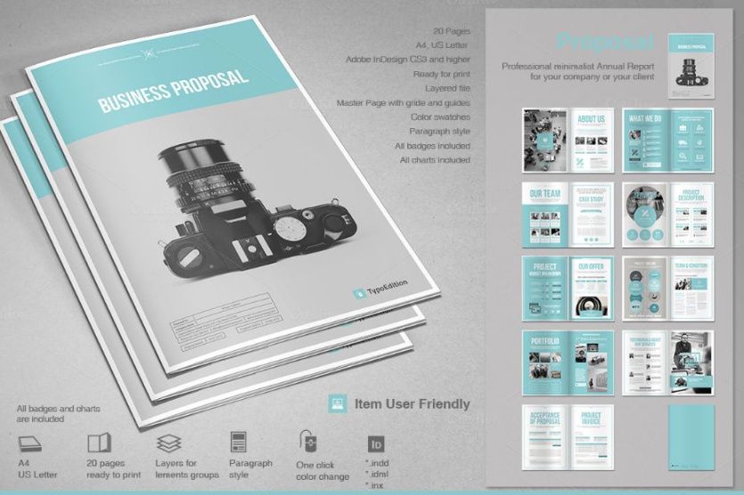 Blank Food Photography Proposal Template Excel