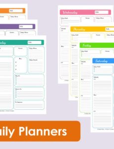 daily time management template — excelxo daily time management template doc