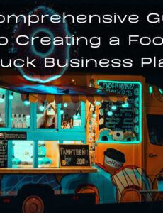 Editable Food Cart Business Proposal Template Excel