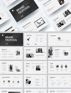 Editable Personal Branding Proposal Template Pdf Sample