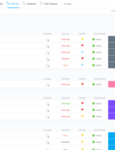 free 10 free project timetracking templates for time management staff time management template example