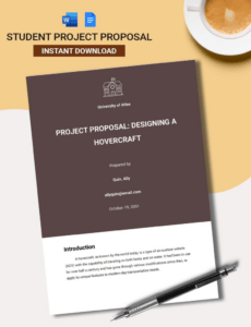 Free Blank Engineering Services Proposal Template Word Sample