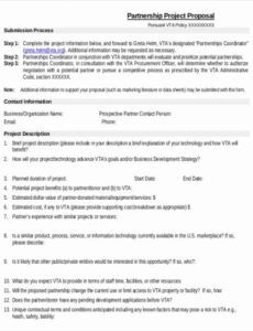 Free Editable Research Collaboration Proposal Template Pdf Sample