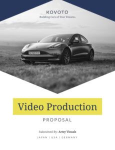 Free Editable Theatre Production Proposal Template Pdf