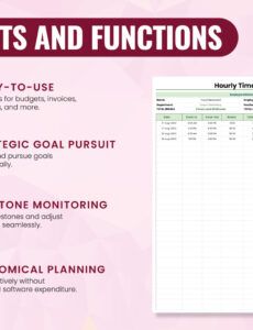 free hourly timesheet template in excel google sheets  download  template hourly time management template word