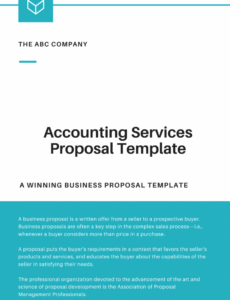 Payroll Services Proposal Template Pdf