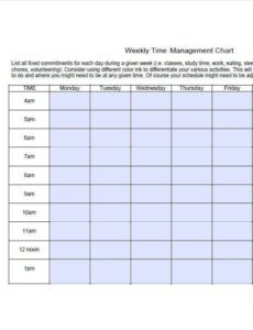 time management chart template new time management charts templates  riset sales time management template excel