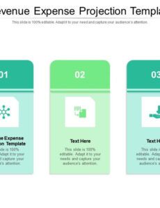 editable revenue expense projection template ppt powerpoint presentation model diagrams cpb revenue and expense projection template