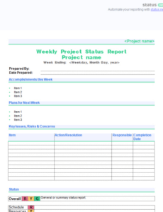 Editable Weekly Task Management Template Word